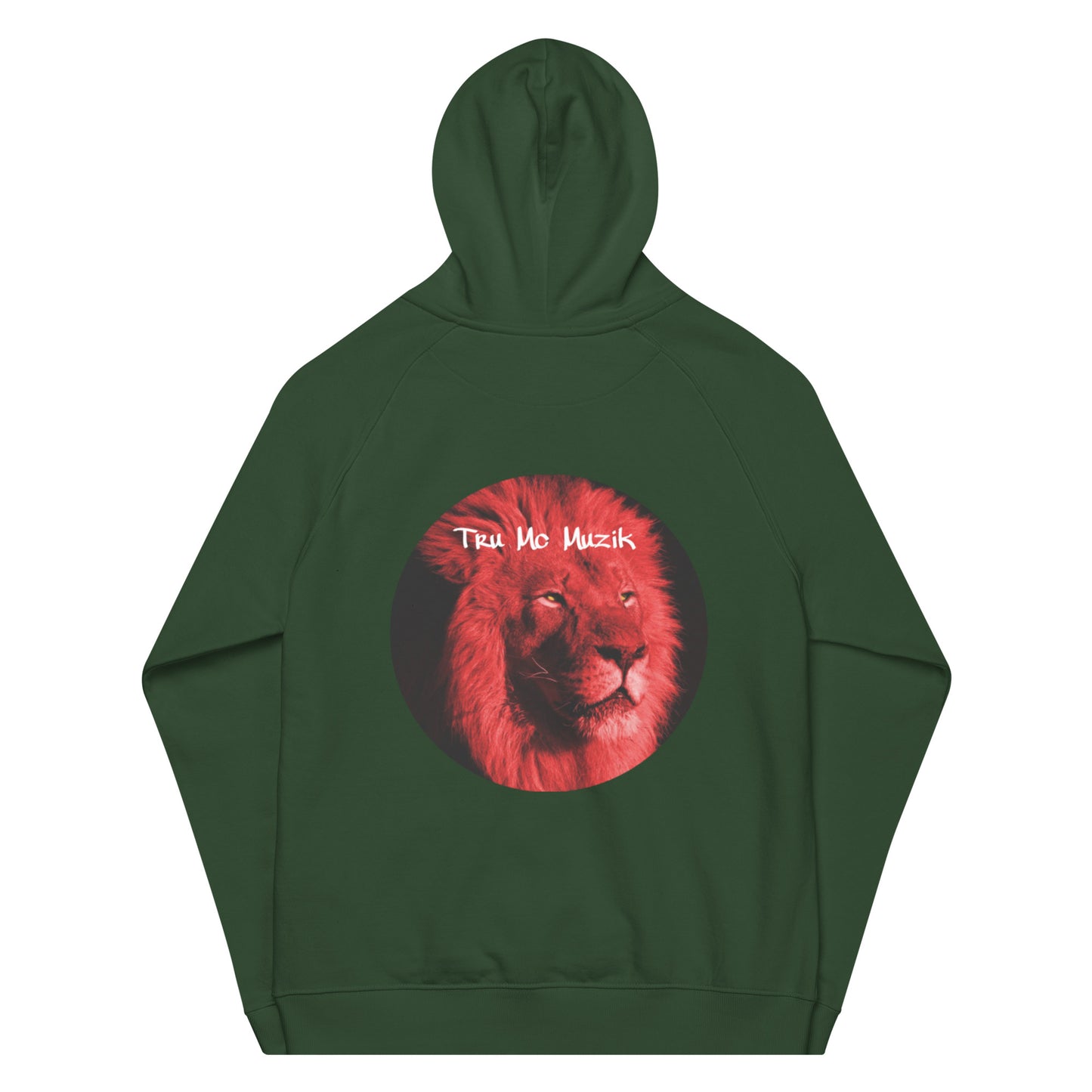 I Ain’t Scared Unisex eco raglan hoodie
