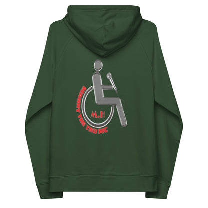 THE TRU MC BRAND Unisex eco raglan hoodie