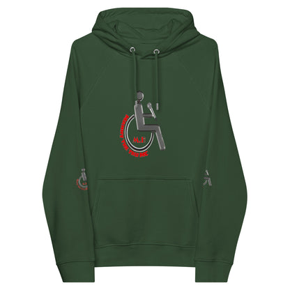 MANNY THE TRU MC NEW LOGO Unisex eco raglan hoodie