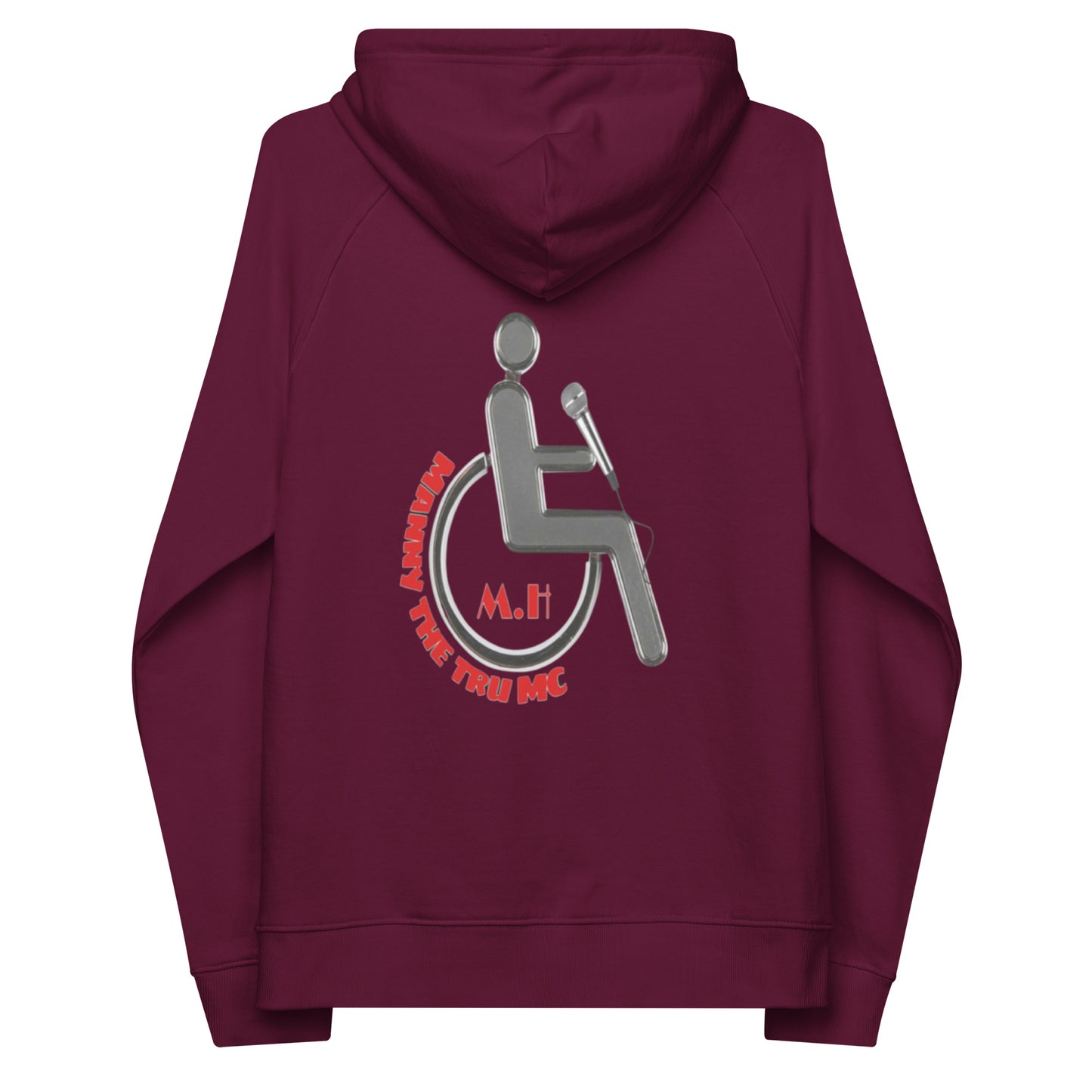 THE TRU MC BRAND Unisex eco raglan hoodie