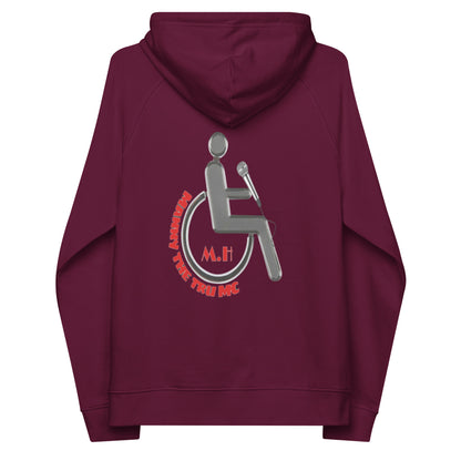 THE TRU MC BRAND Unisex eco raglan hoodie