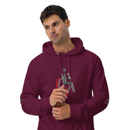 MANNY THE TRU MC NEW LOGO Unisex eco raglan hoodie