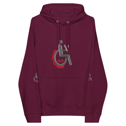 MANNY THE TRU MC NEW LOGO Unisex eco raglan hoodie