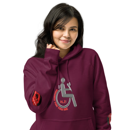 THE TRU MC Unisex eco raglan hoodie