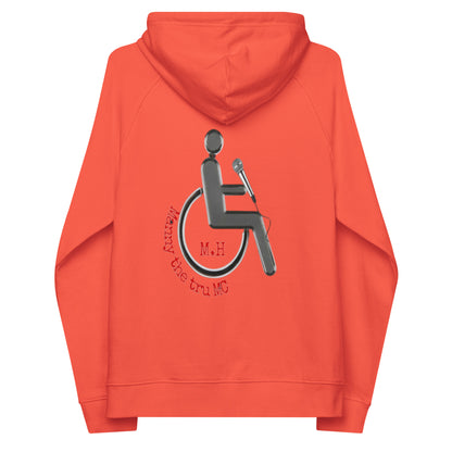 MANNY THE TRU MC NEW LOGO Unisex eco raglan hoodie