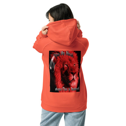 THE TRU MC Unisex eco raglan hoodie