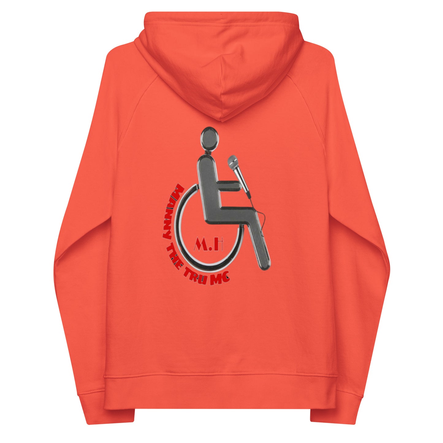 THE TRU MC BRAND Unisex eco raglan hoodie
