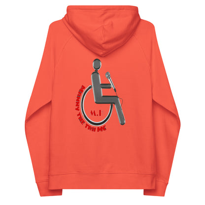 THE TRU MC BRAND Unisex eco raglan hoodie