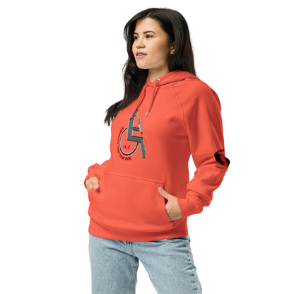 THE TRU MC Unisex eco raglan hoodie