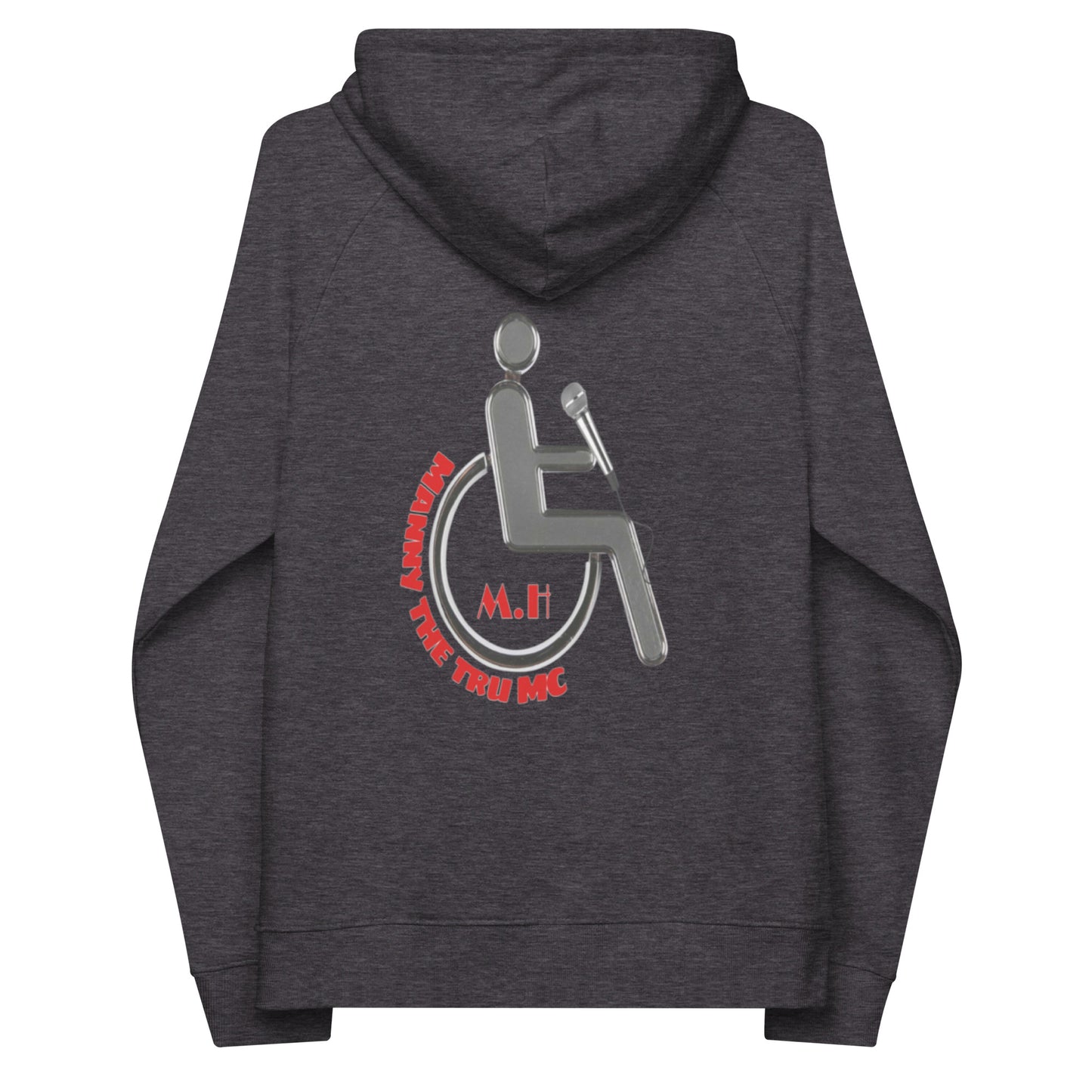 THE TRU MC BRAND Unisex eco raglan hoodie