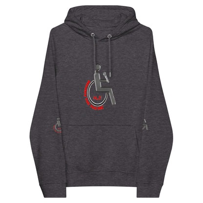 MANNY THE TRU MC NEW LOGO Unisex eco raglan hoodie