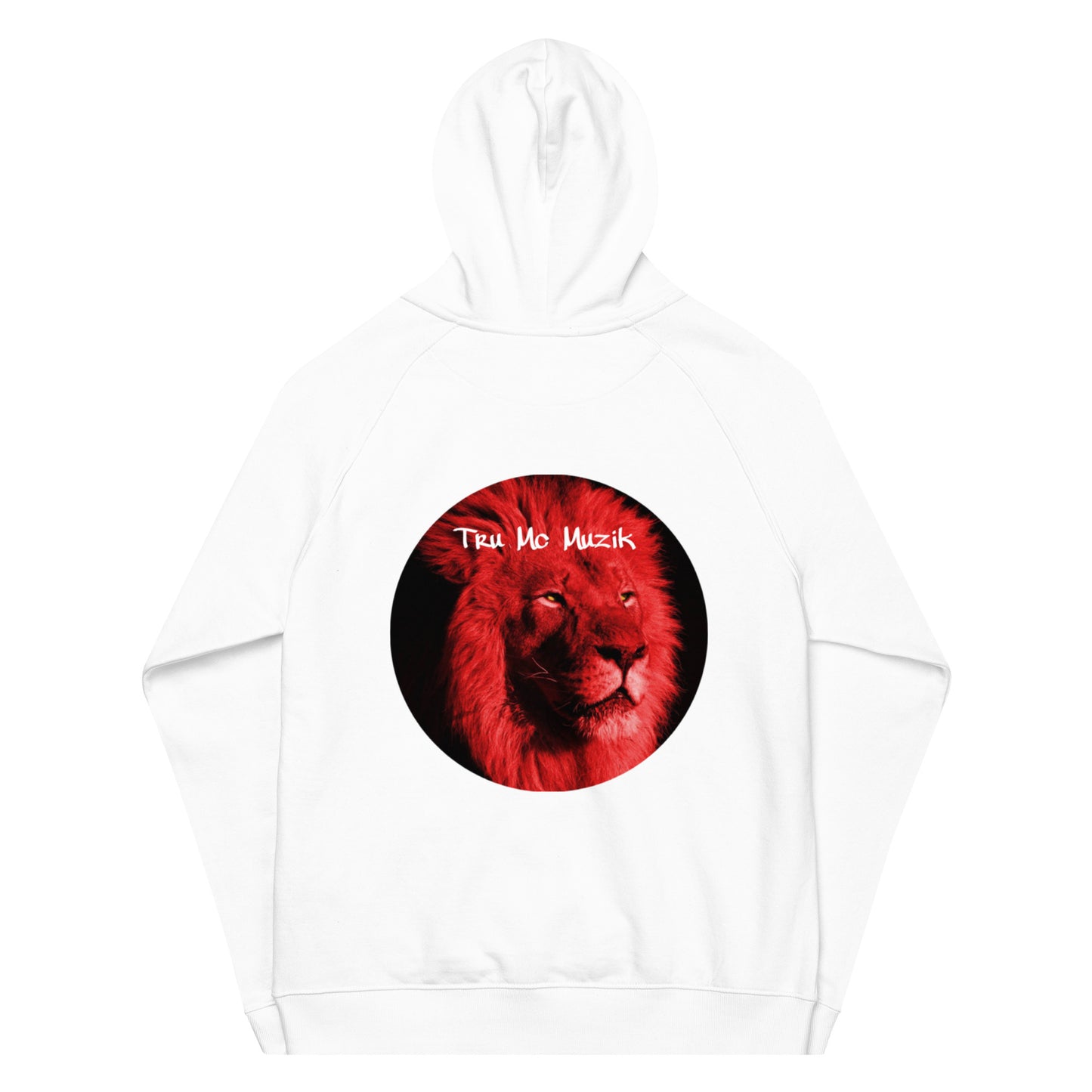 I Ain’t Scared Unisex eco raglan hoodie