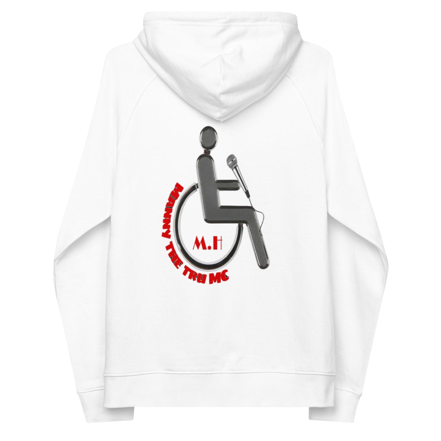 THE TRU MC BRAND Unisex eco raglan hoodie