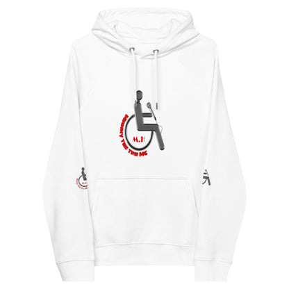 MANNY THE TRU MC NEW LOGO Unisex eco raglan hoodie