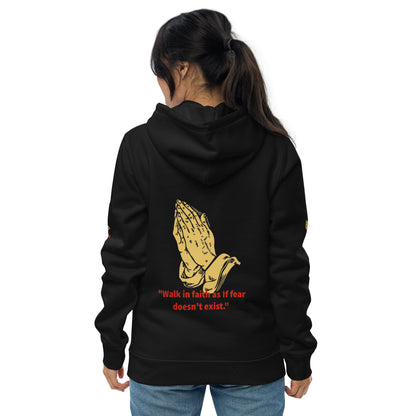 Faith over fear Unisex essential eco hoodie