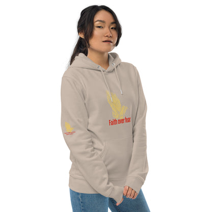 Faith over fear Unisex essential eco hoodie