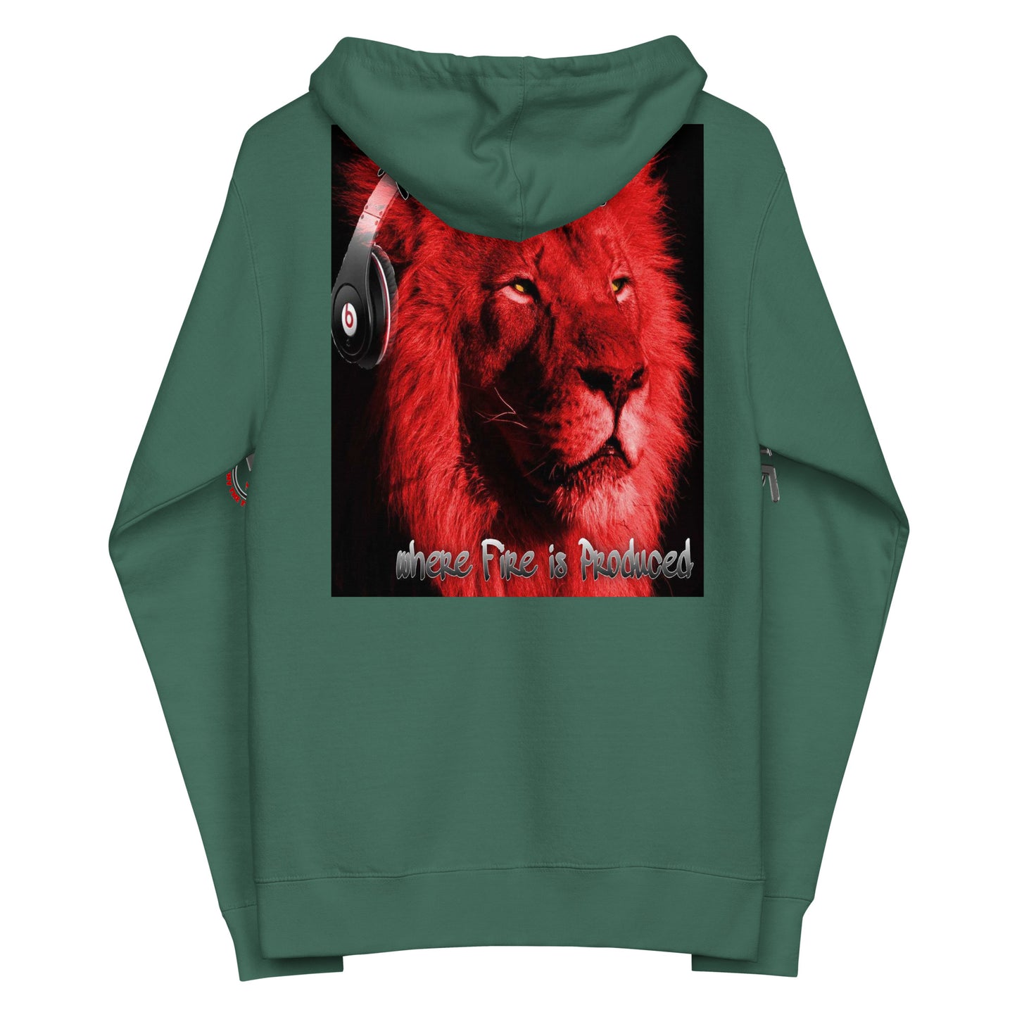 Hate all you want (Can't nobody stop me Unisex fleece zip up hoodie