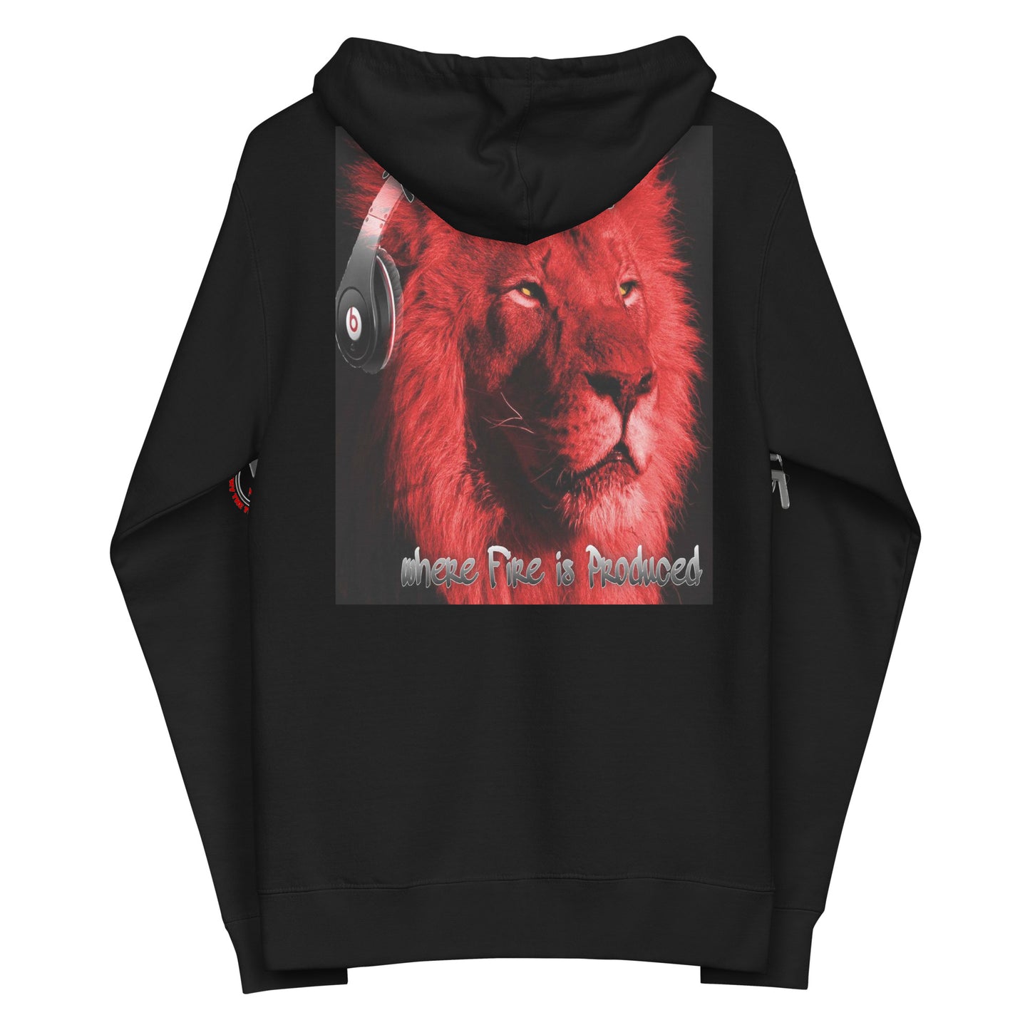 Hate all you want (Can't nobody stop me Unisex fleece zip up hoodie