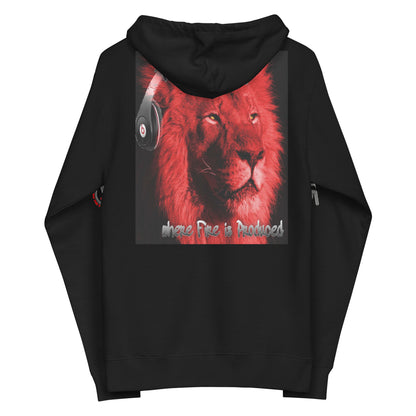 Hate all you want (Can't nobody stop me Unisex fleece zip up hoodie