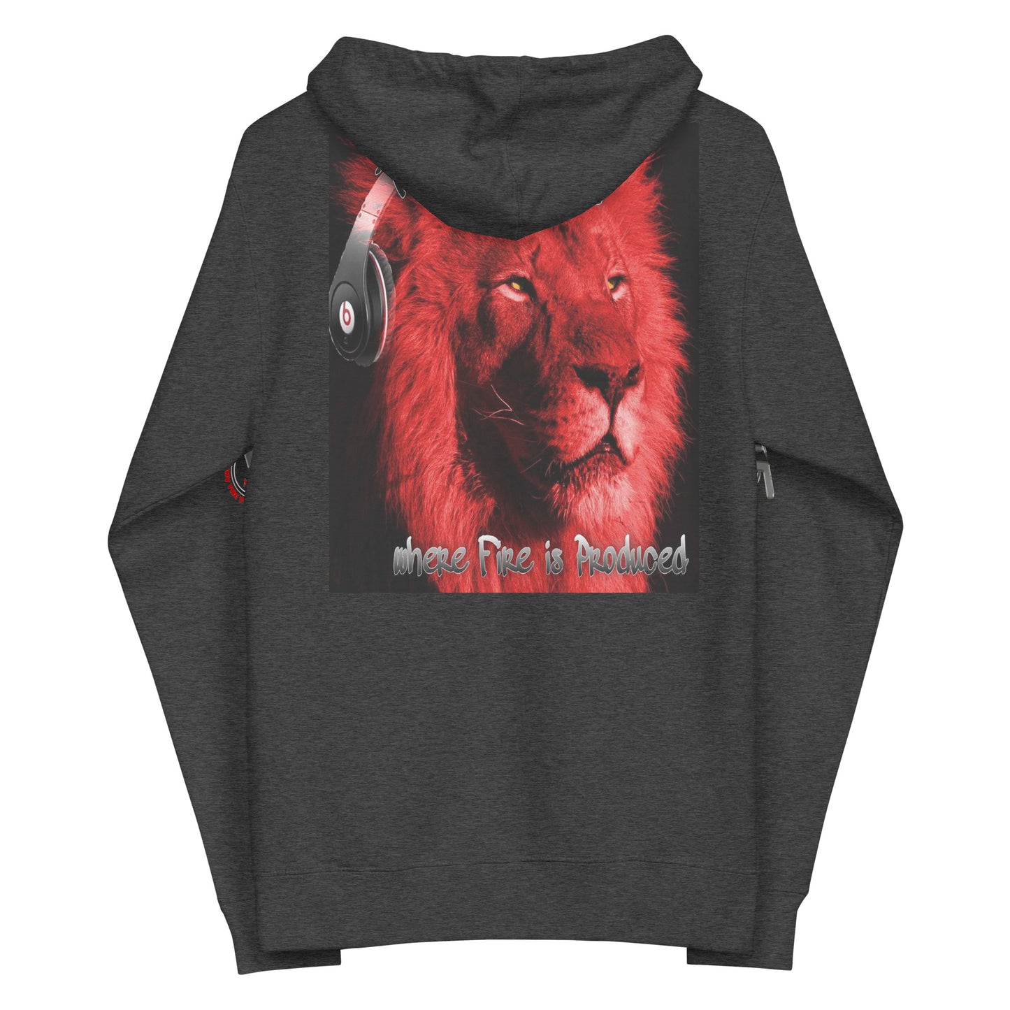 Hate all you want (Can't nobody stop me Unisex fleece zip up hoodie
