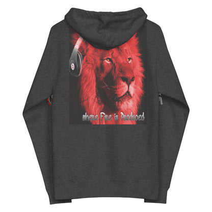 Hate all you want (Can't nobody stop me Unisex fleece zip up hoodie