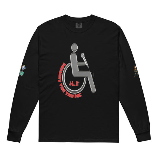 MANNY THE TRU MC Garment-dyed heavyweight long-sleeve shirt