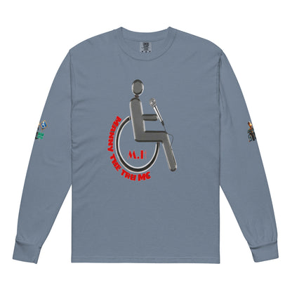 MANNY THE TRU MC Garment-dyed heavyweight long-sleeve shirt