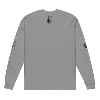 MANNY THE TRU MC Garment-dyed heavyweight long-sleeve shirt