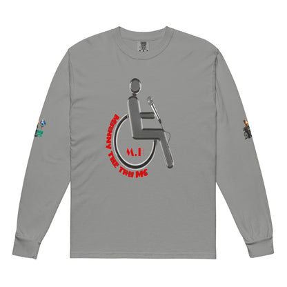 MANNY THE TRU MC Garment-dyed heavyweight long-sleeve shirt