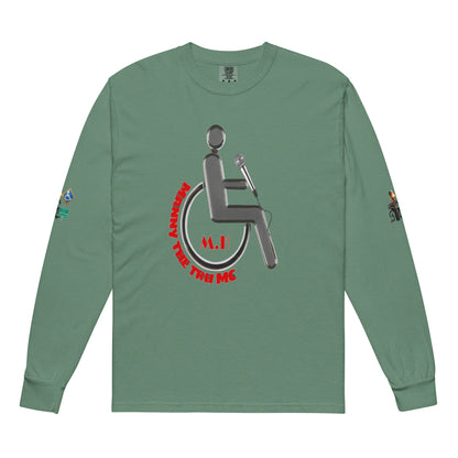 MANNY THE TRU MC Garment-dyed heavyweight long-sleeve shirt
