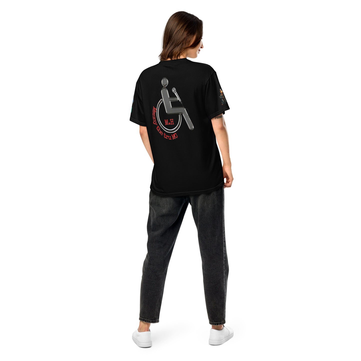 MANNY THE TRU MC 2nd generation Unisex garment-dyed heavyweight t-shirt