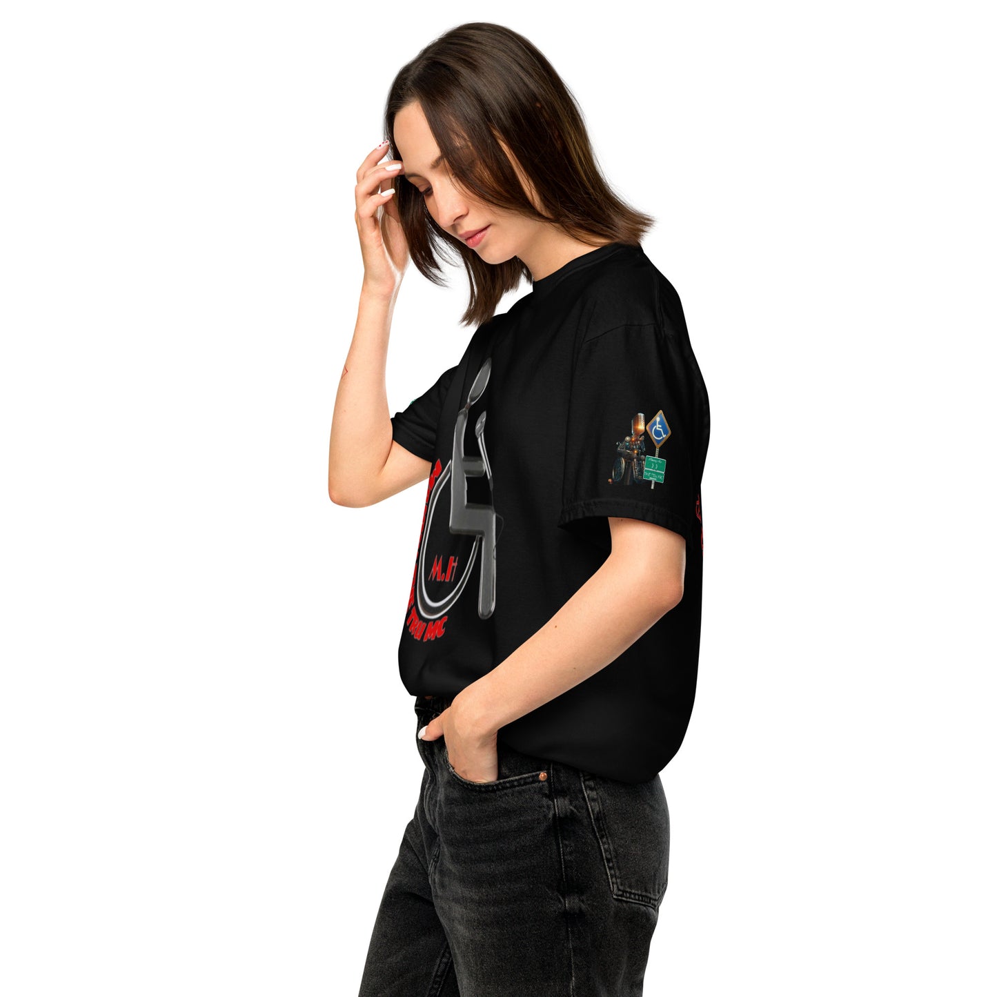 MANNY THE TRU MC 2nd generation Unisex garment-dyed heavyweight t-shirt