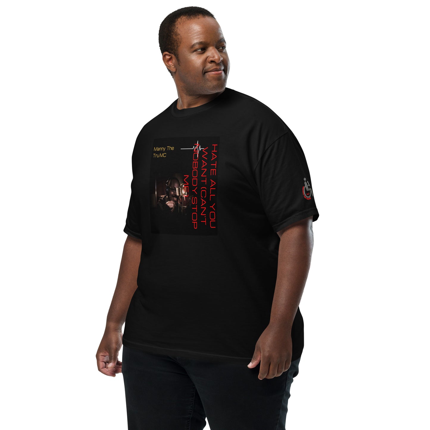 Hate all you want (Can't nobody stop me Unisex garment-dyed heavyweight t-shirt