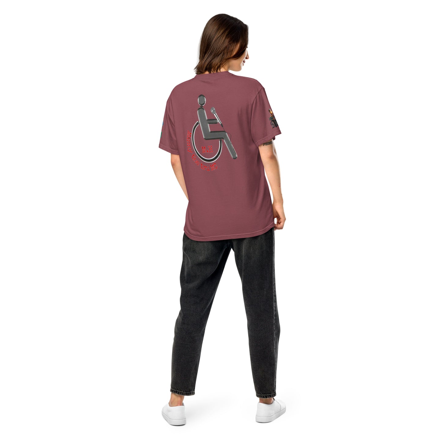 MANNY THE TRU MC 2nd generation Unisex garment-dyed heavyweight t-shirt
