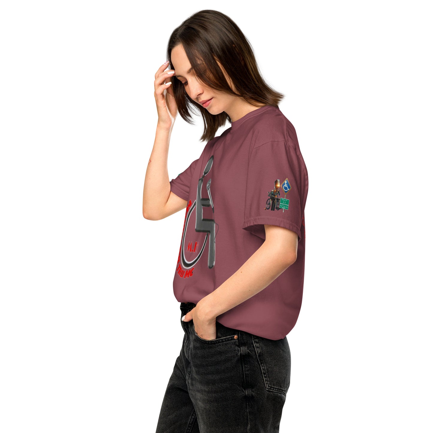 MANNY THE TRU MC 2nd generation Unisex garment-dyed heavyweight t-shirt