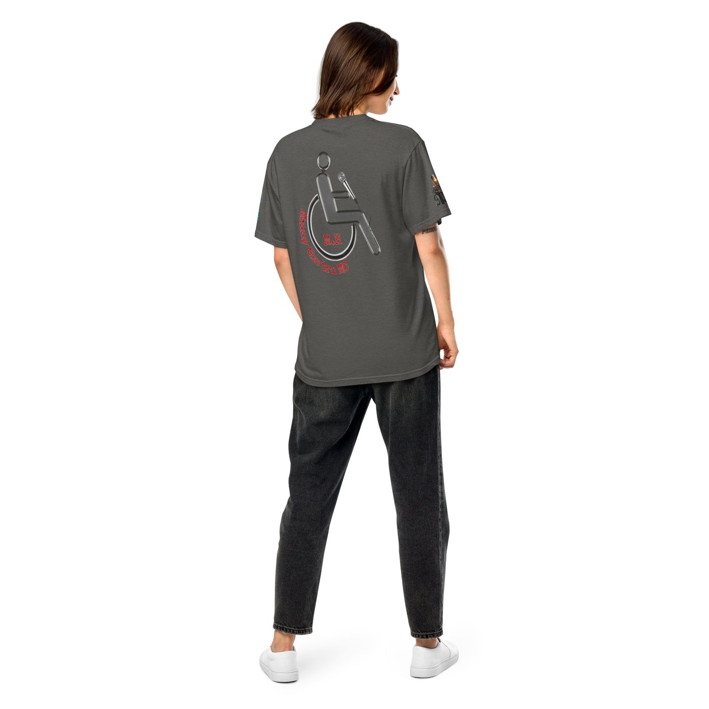 MANNY THE TRU MC 2nd generation Unisex garment-dyed heavyweight t-shirt