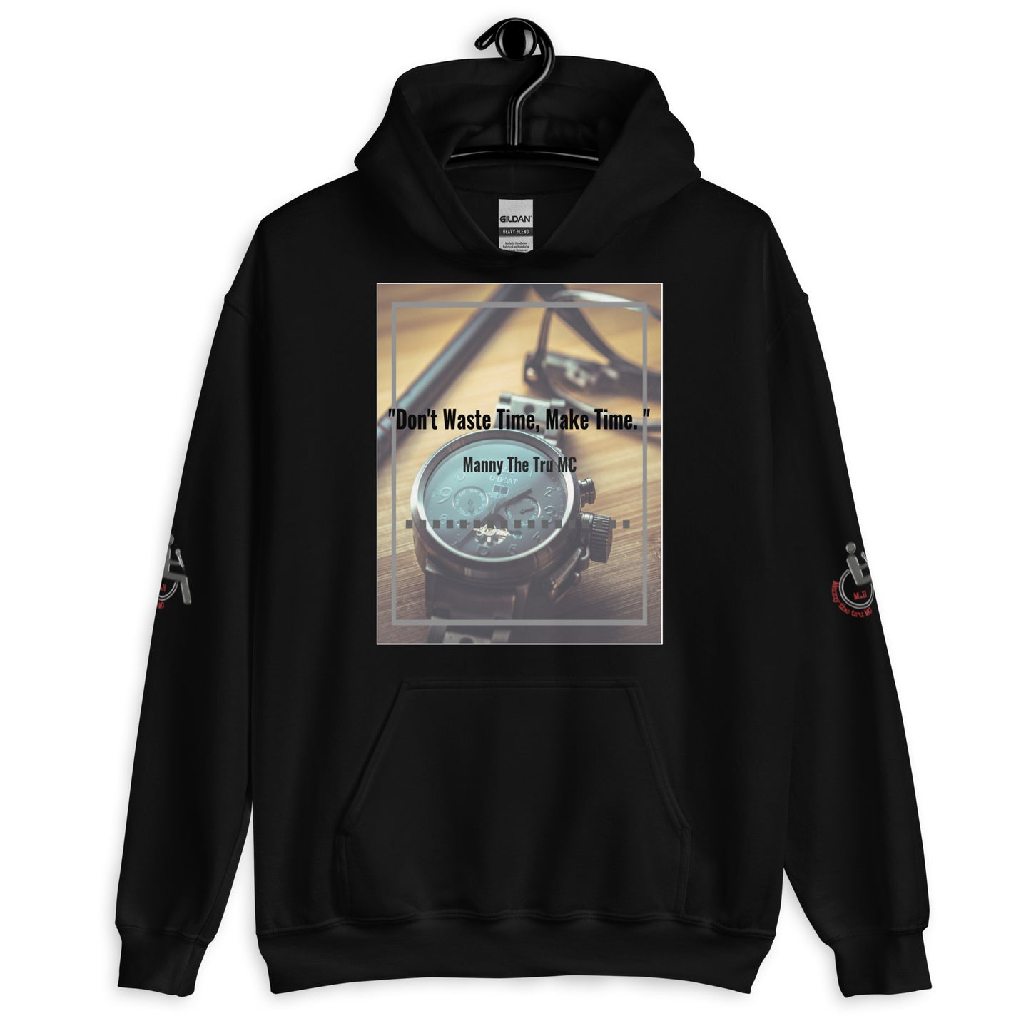 Don't waste time make time Unisex Hoodie