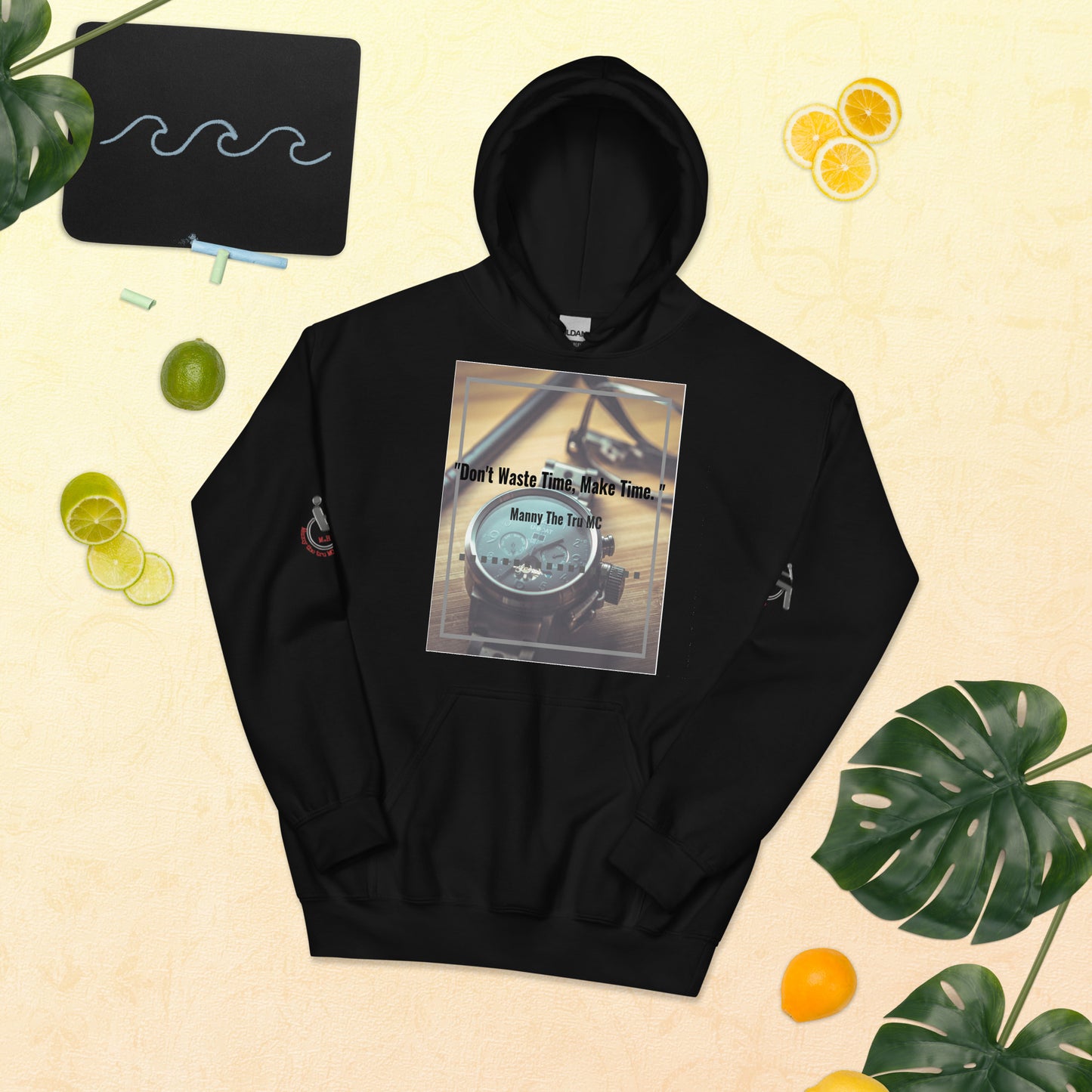 Don't waste time make time Unisex Hoodie