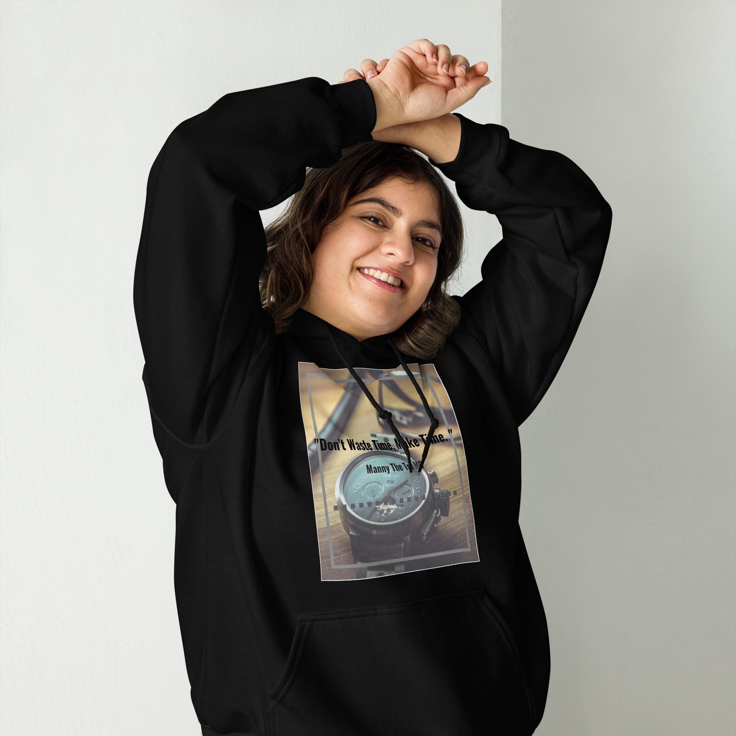 Don't waste time make time Unisex Hoodie