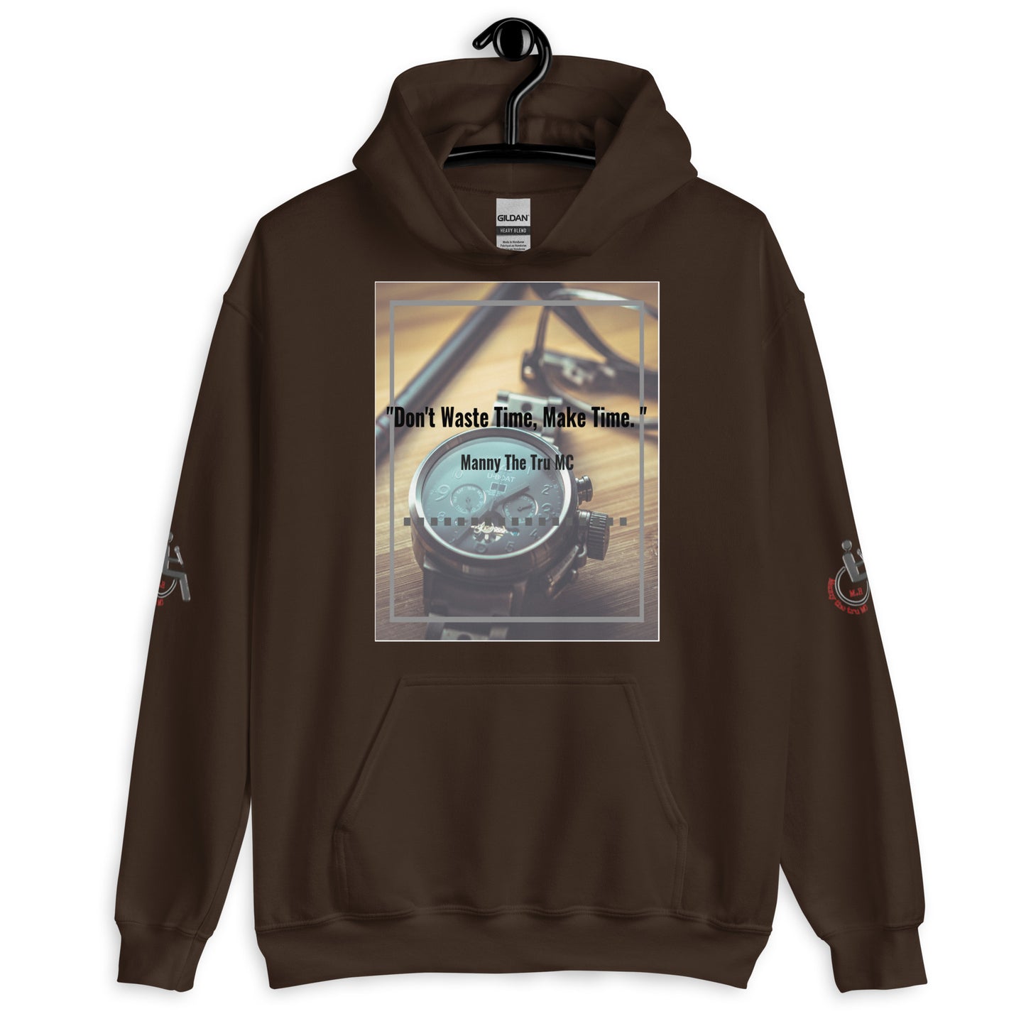 Don't waste time make time Unisex Hoodie