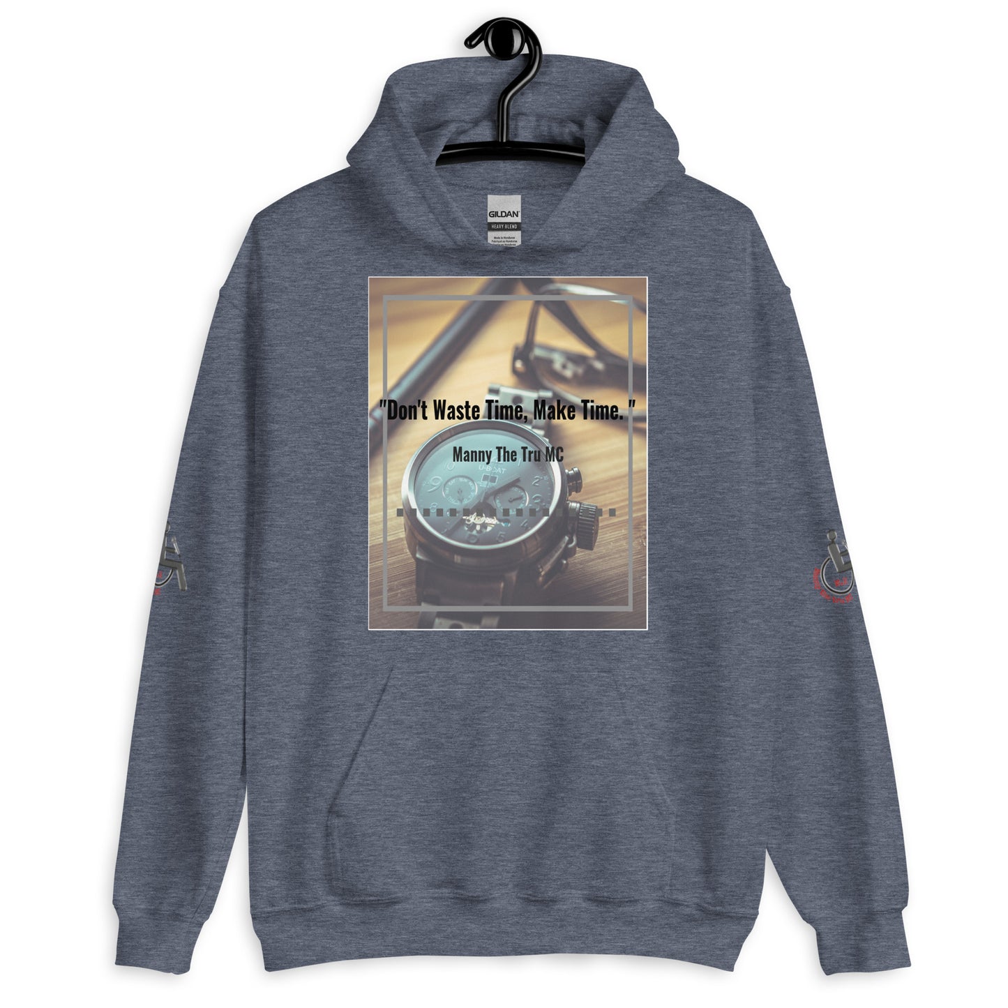 Don't waste time make time Unisex Hoodie