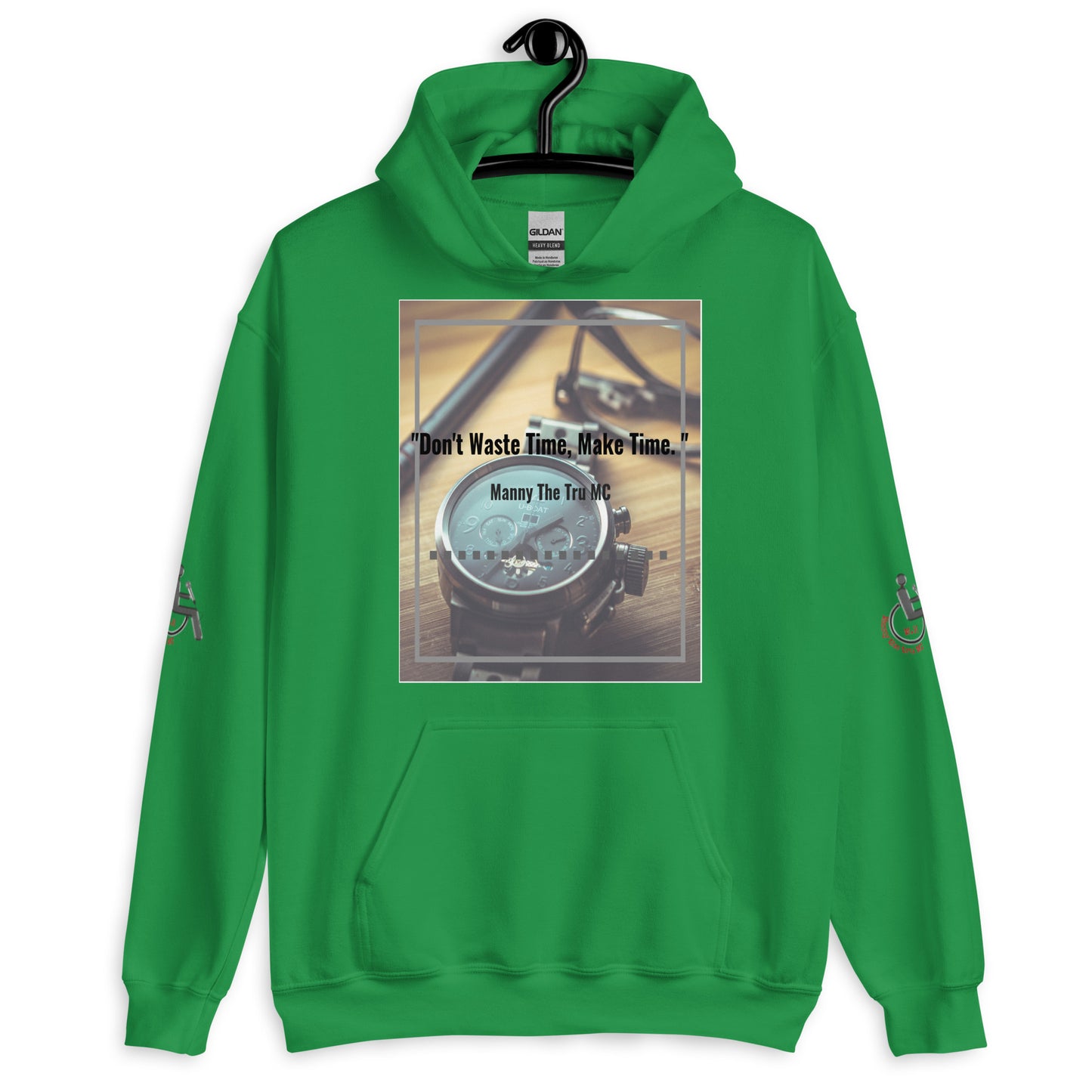 Don't waste time make time Unisex Hoodie