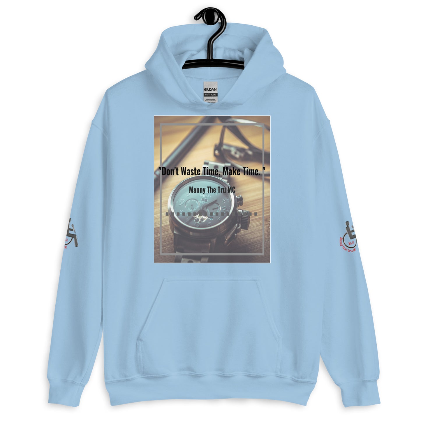 Don't waste time make time Unisex Hoodie
