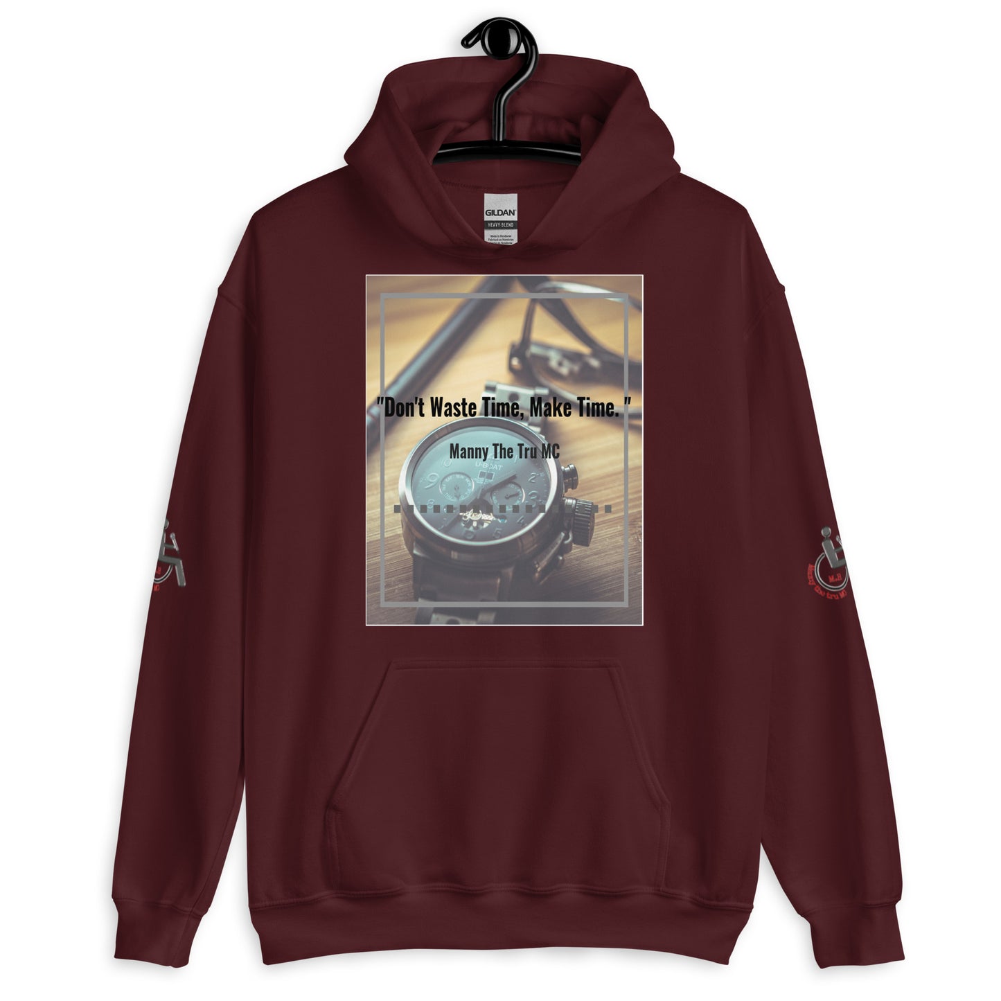 Don't waste time make time Unisex Hoodie
