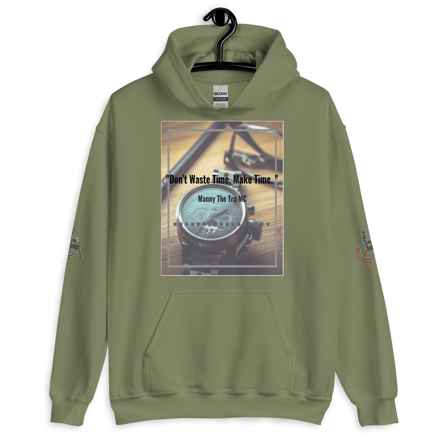 Don't waste time make time Unisex Hoodie