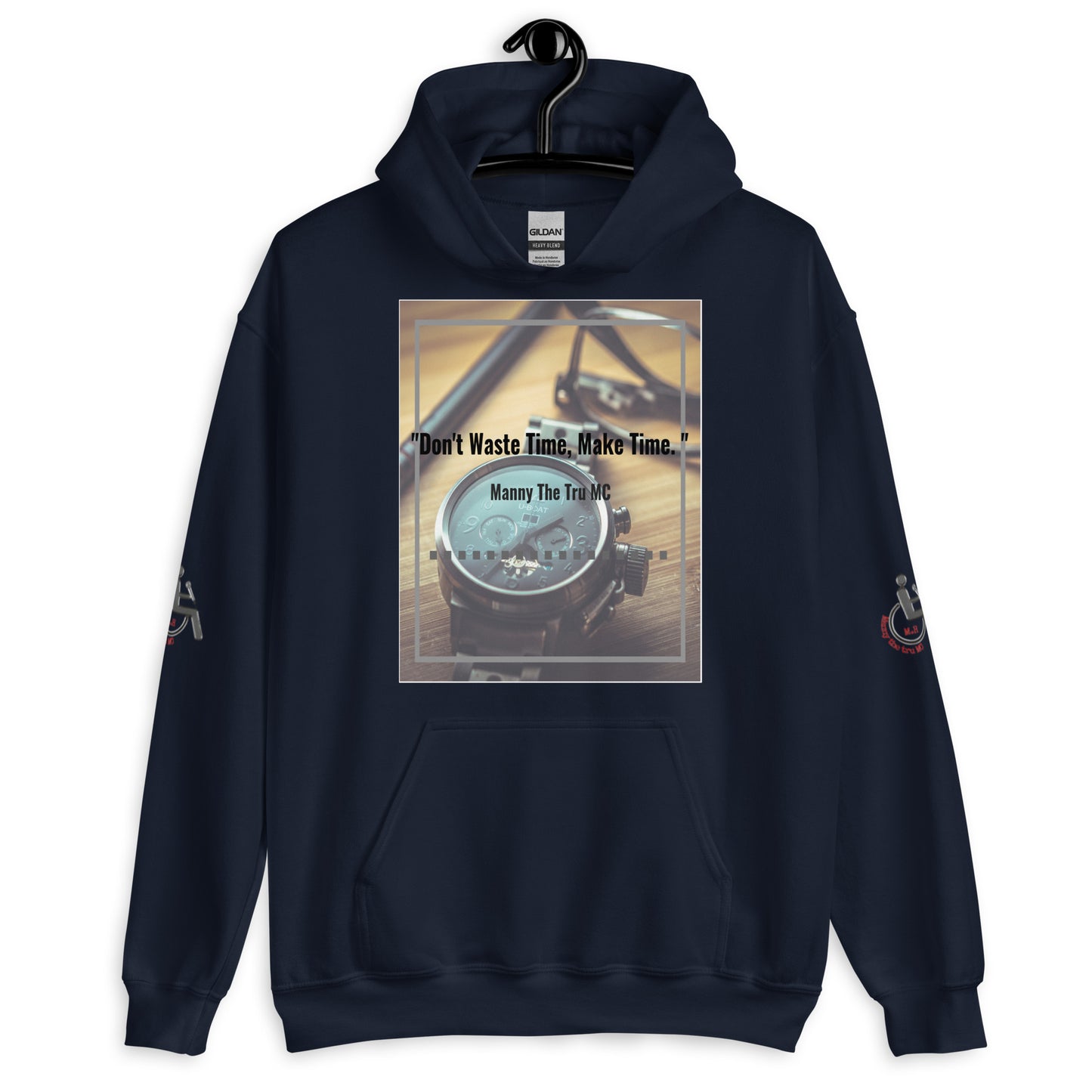 Don't waste time make time Unisex Hoodie