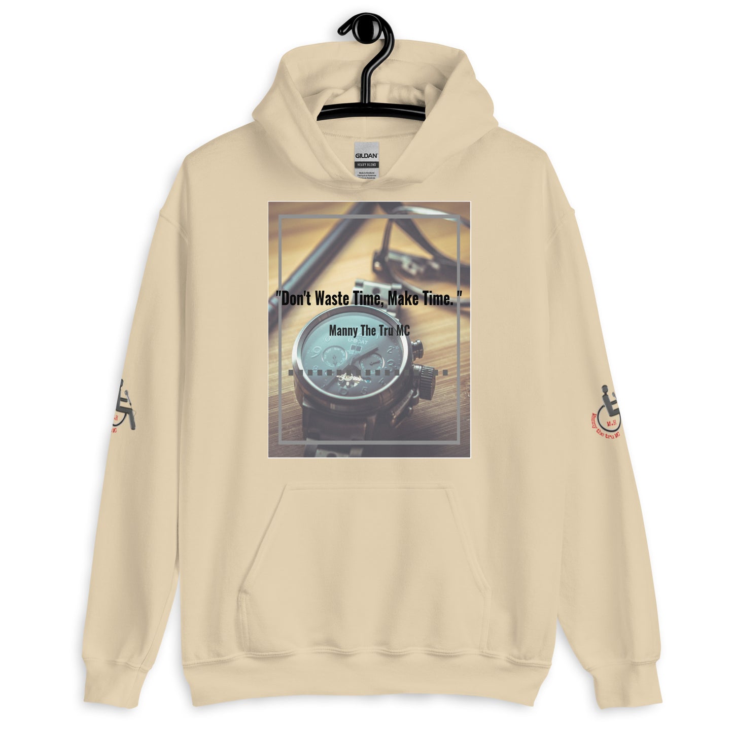 Don't waste time make time Unisex Hoodie