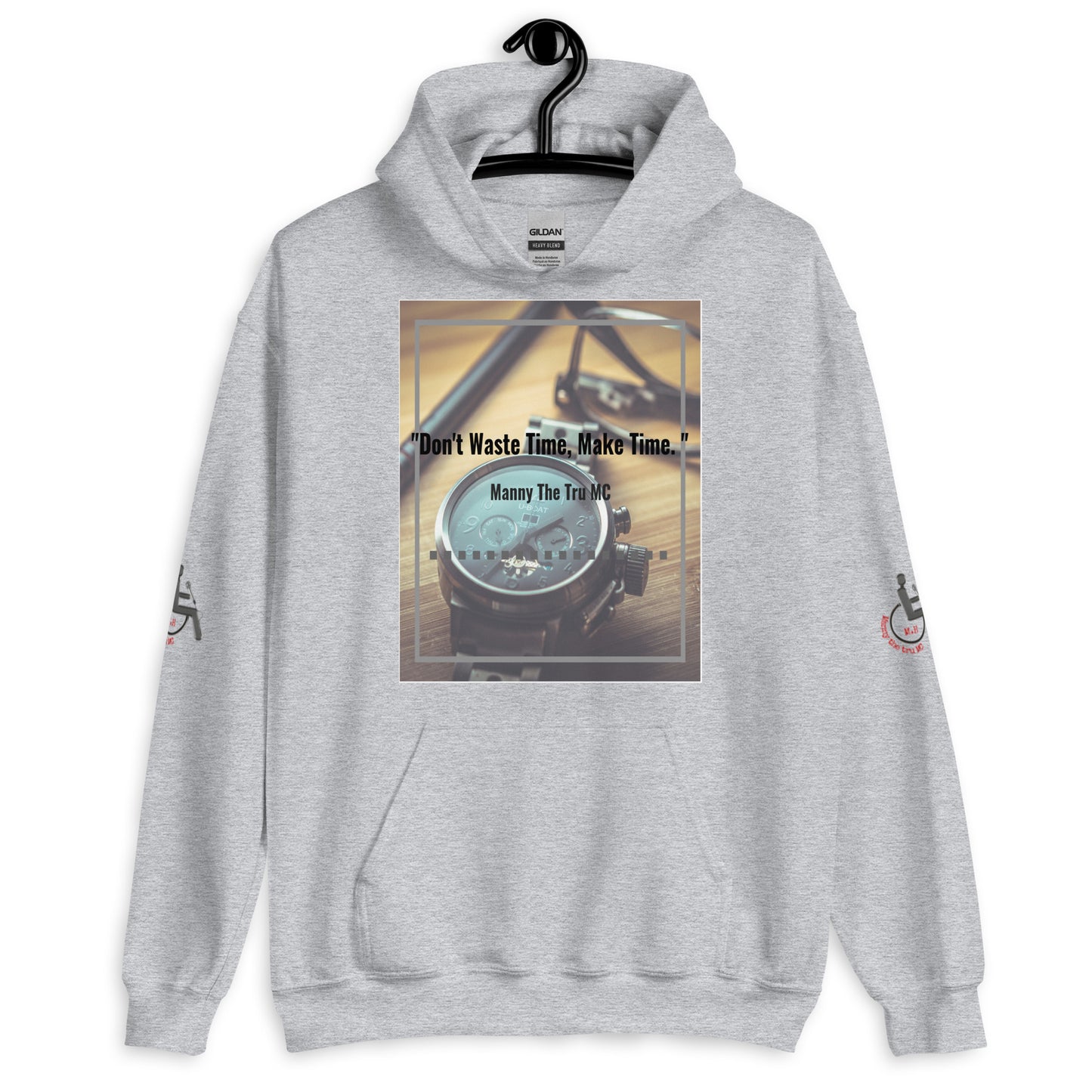 Don't waste time make time Unisex Hoodie