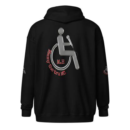 THE TRU MC Unisex heavy blend zip hoodie