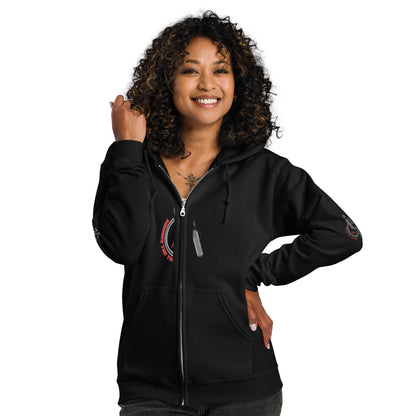 THE TRU MC Unisex heavy blend zip hoodie